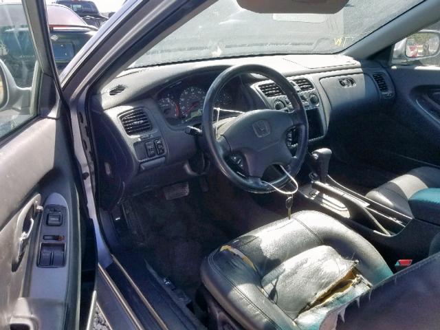 1HGCG22512A018146 - 2002 HONDA ACCORD EX SILVER photo 9