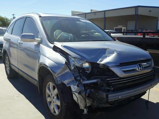 JHLRE38788C036074 - 2008 HONDA CR-V EXL SILVER photo 1