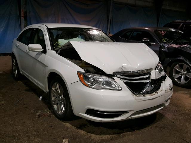 1C3CCBBB2CN171164 - 2012 CHRYSLER 200 TOURIN WHITE photo 1