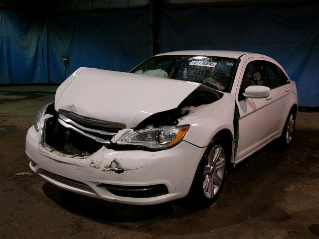 1C3CCBBB2CN171164 - 2012 CHRYSLER 200 TOURIN WHITE photo 2