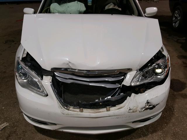 1C3CCBBB2CN171164 - 2012 CHRYSLER 200 TOURIN WHITE photo 7