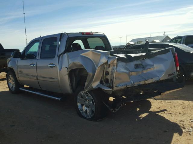 3GTEC13J67G504887 - 2007 GMC NEW SIERRA SILVER photo 3