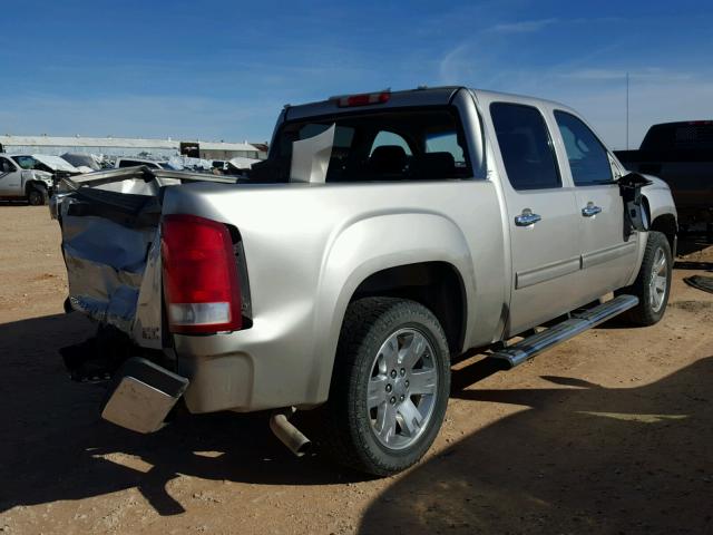 3GTEC13J67G504887 - 2007 GMC NEW SIERRA SILVER photo 4