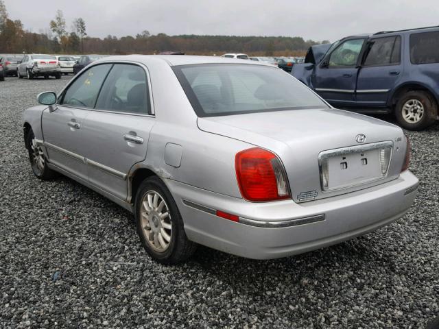 KMHFU45E64A286295 - 2004 HYUNDAI XG 350 GRAY photo 3