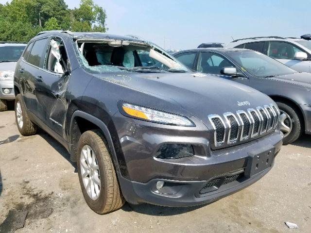 1C4PJMLXXJD501418 - 2018 JEEP CHEROKEE L BLACK photo 1