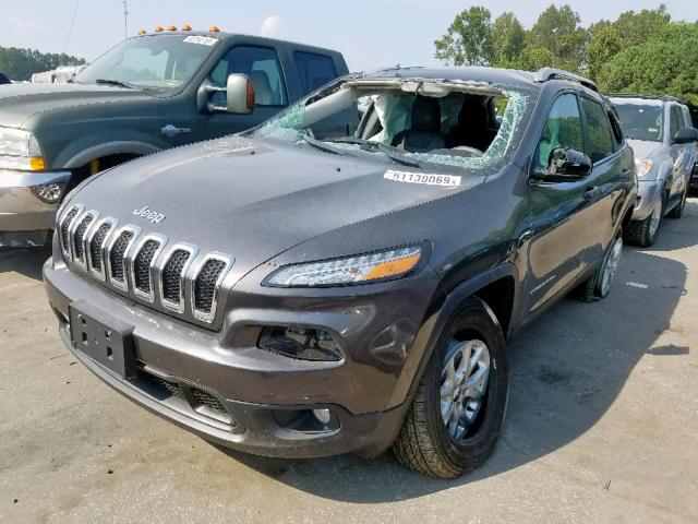 1C4PJMLXXJD501418 - 2018 JEEP CHEROKEE L BLACK photo 2