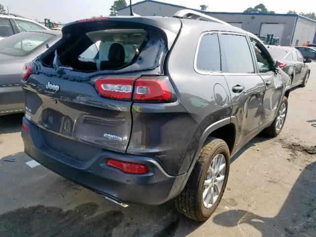 1C4PJMLXXJD501418 - 2018 JEEP CHEROKEE L BLACK photo 4