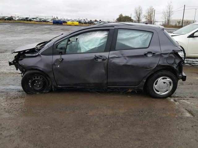 VNKKTUD37GA064382 - 2016 TOYOTA YARIS L CHARCOAL photo 9