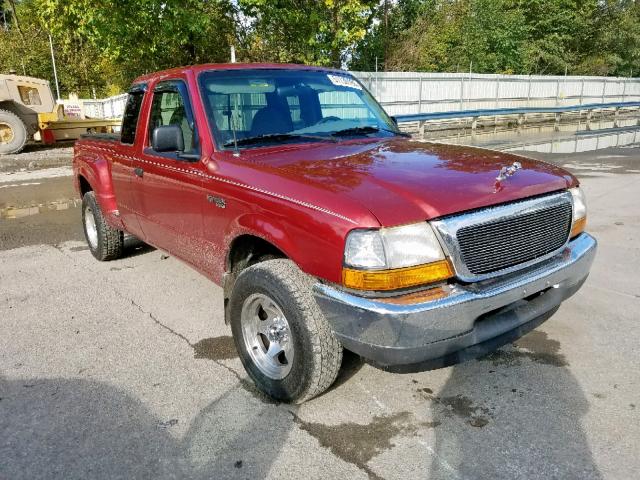 1FTYR14V6YPB30131 - 2000 FORD RANGER SUP RED photo 1