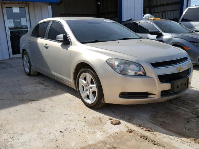 1G1ZA5EU6CF236451 - 2012 CHEVROLET MALIBU LS 金色 照片 1