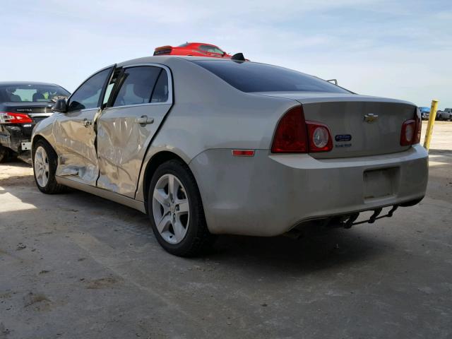 1G1ZA5EU6CF236451 - 2012 CHEVROLET MALIBU LS 金色 照片 3