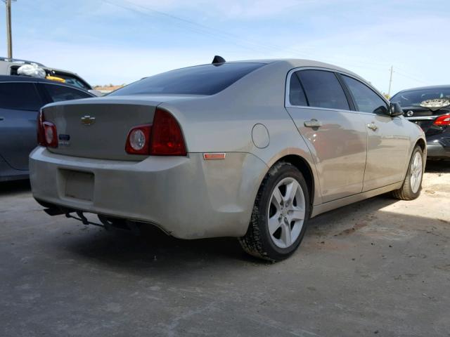 1G1ZA5EU6CF236451 - 2012 CHEVROLET MALIBU LS 金色 照片 4