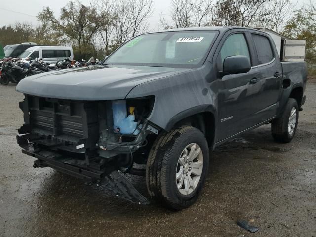 1GCGSCEN0J1135571 - 2018 CHEVROLET COLORADO L GRAY photo 2