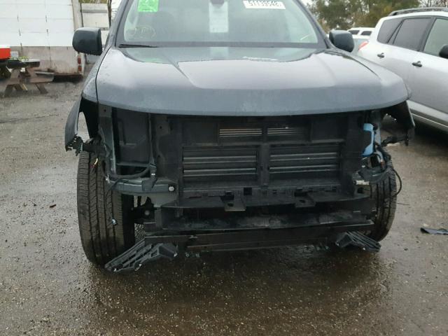 1GCGSCEN0J1135571 - 2018 CHEVROLET COLORADO L GRAY photo 9