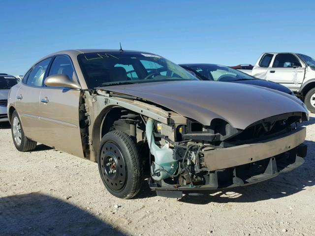 2G4WC562651297323 - 2005 BUICK LACROSSE C GOLD photo 1