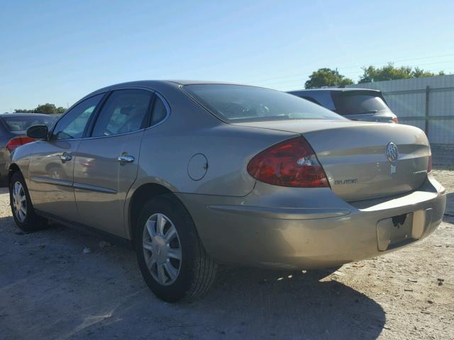 2G4WC562651297323 - 2005 BUICK LACROSSE C GOLD photo 3