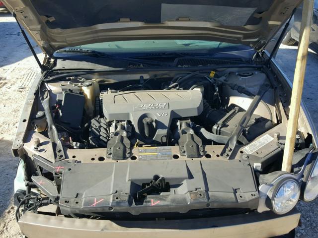 2G4WC562651297323 - 2005 BUICK LACROSSE C GOLD photo 7