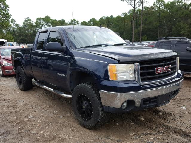 2GTEC19C871628371 - 2007 GMC NEW SIERRA BLUE photo 1