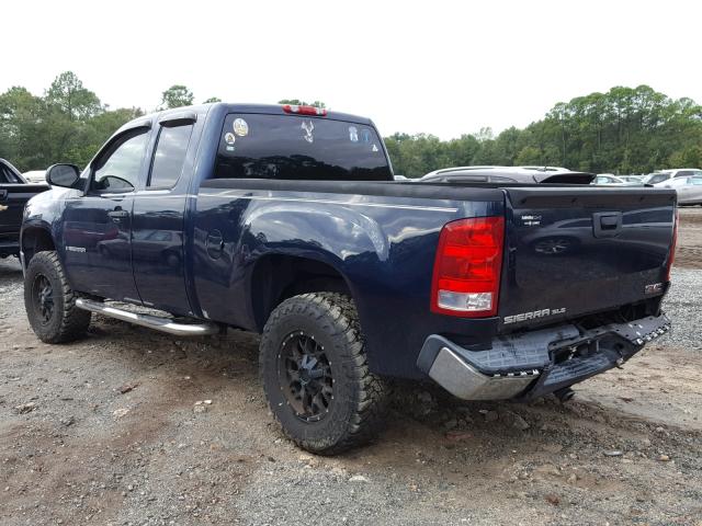 2GTEC19C871628371 - 2007 GMC NEW SIERRA BLUE photo 3