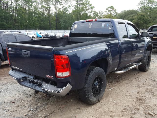 2GTEC19C871628371 - 2007 GMC NEW SIERRA BLUE photo 4