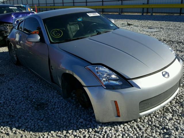 JN1AZ34E23T008642 - 2003 NISSAN 350Z COUPE SILVER photo 1