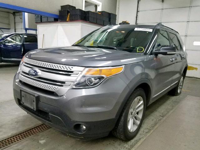 1FM5K8D83DGC83114 - 2013 FORD EXPLORER X CHARCOAL photo 2