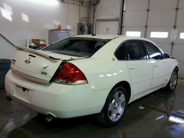 2G1WD58C779169094 - 2007 CHEVROLET IMPALA SUP თეთრი ფოტო 4