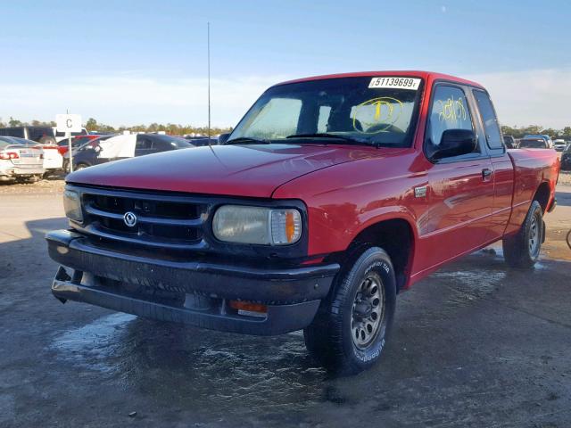 4F4CR16U1RTM57342 - 1994 MAZDA B3000 CAB RED photo 2