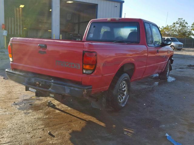 4F4CR16U1RTM57342 - 1994 MAZDA B3000 CAB RED photo 4