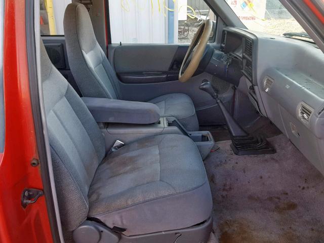 4F4CR16U1RTM57342 - 1994 MAZDA B3000 CAB RED photo 5