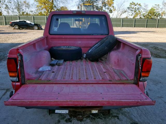 4F4CR16U1RTM57342 - 1994 MAZDA B3000 CAB RED photo 6