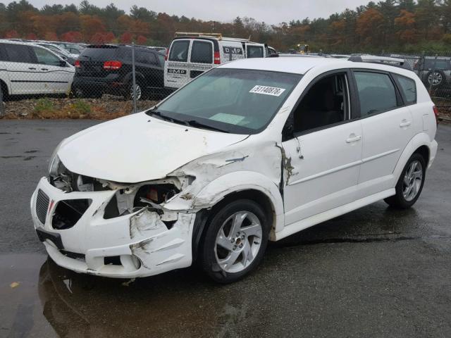 5Y2SL65837Z431987 - 2007 PONTIAC VIBE WHITE photo 2