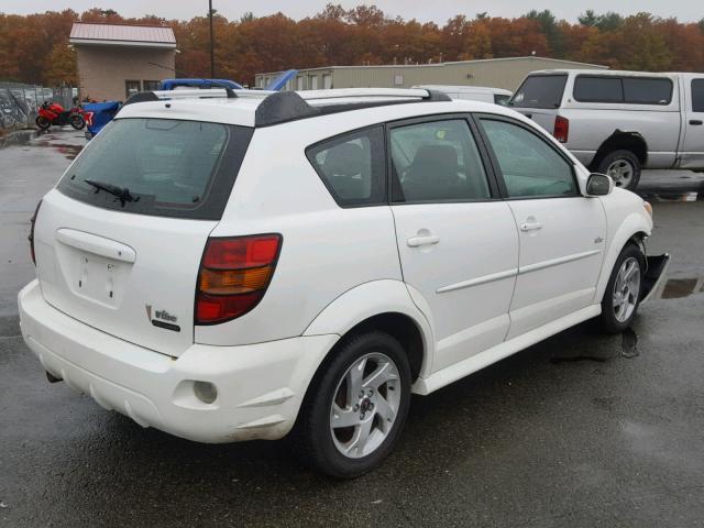 5Y2SL65837Z431987 - 2007 PONTIAC VIBE WHITE photo 4