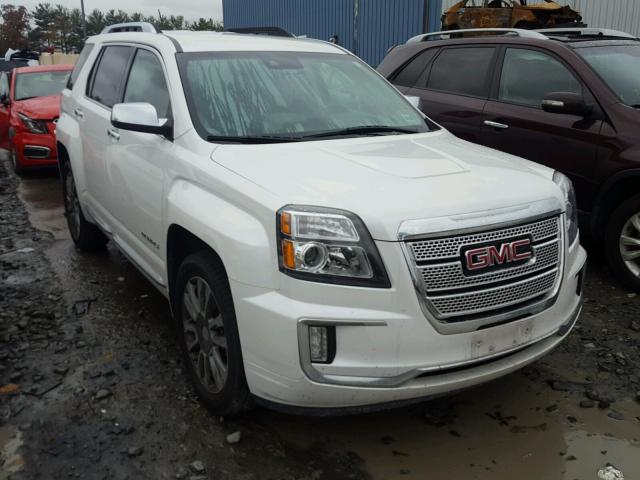 2GKFLVE30G6148575 - 2016 GMC TERRAIN DE WHITE photo 1