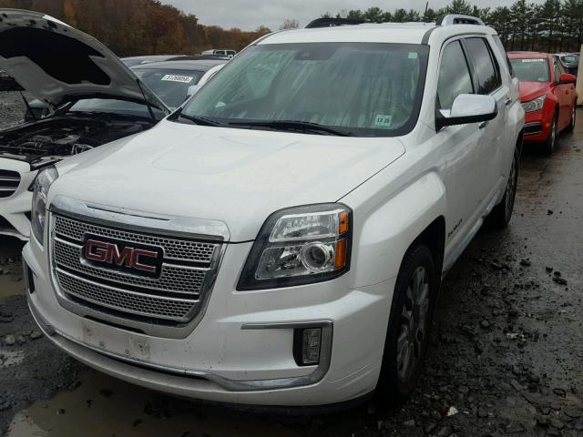 2GKFLVE30G6148575 - 2016 GMC TERRAIN DE WHITE photo 2