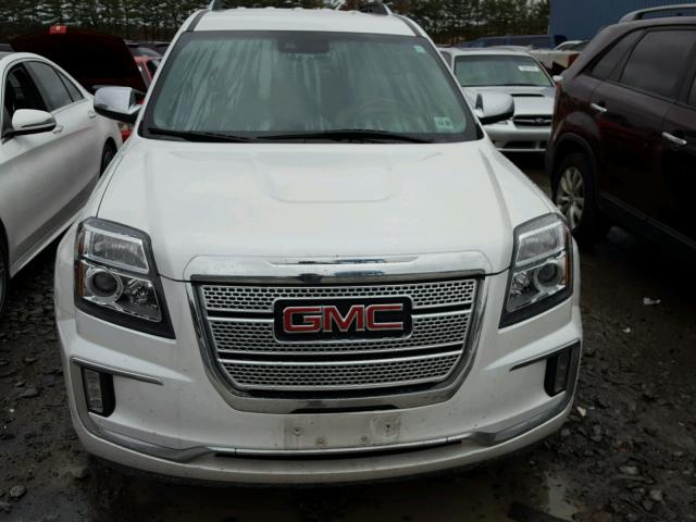 2GKFLVE30G6148575 - 2016 GMC TERRAIN DE WHITE photo 9