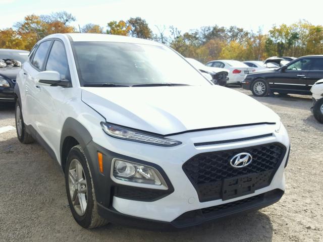 KM8K12AA4JU091949 - 2018 HYUNDAI KONA SE WHITE photo 1