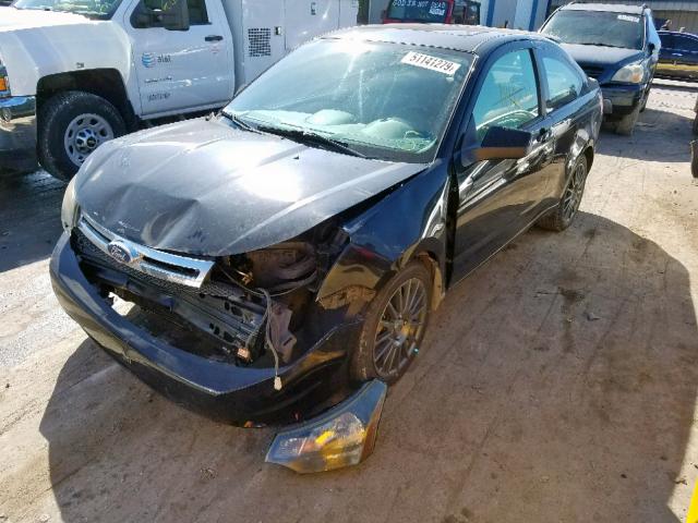 1FAHP33N69W144742 - 2009 FORD FOCUS SES BLACK photo 2