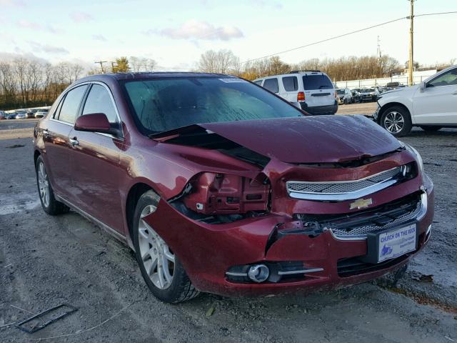 1G1ZE5EB9AF135887 - 2010 CHEVROLET MALIBU LTZ მუქწითელი ფოტო 1