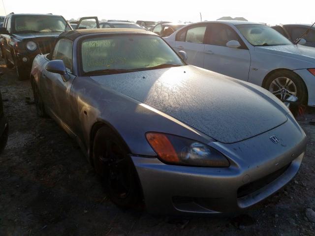 JHMAP1149YT007108 - 2000 HONDA S2000 SILVER photo 1