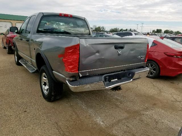 1D7HU18N95J526194 - 2005 DODGE RAM 1500 S GRAY photo 3