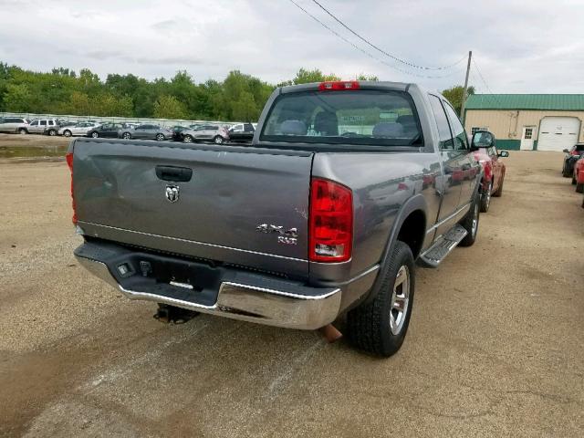 1D7HU18N95J526194 - 2005 DODGE RAM 1500 S GRAY photo 4