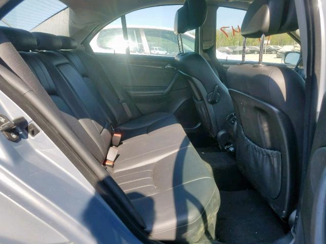 WDBRF92H97F907834 - 2007 MERCEDES-BENZ C 280 4MAT GRAY photo 6