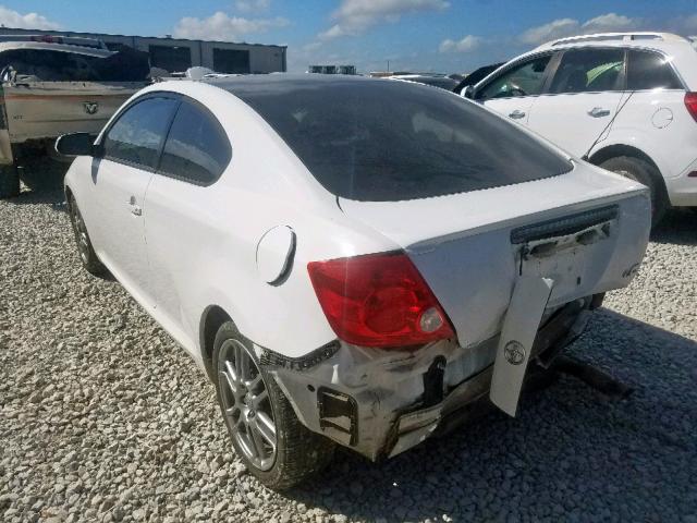 JTKDE177050035228 - 2005 TOYOTA SCION TC თეთრი ფოტო 3