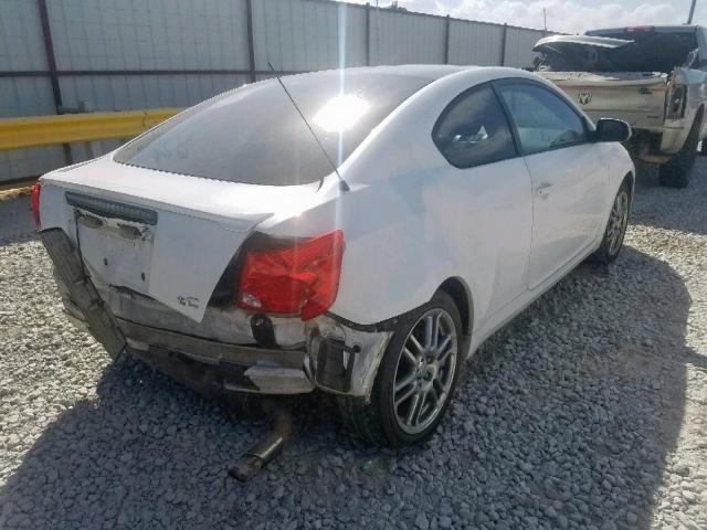 JTKDE177050035228 - 2005 TOYOTA SCION TC თეთრი ფოტო 4