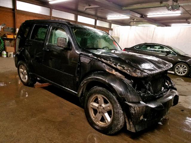 1D8GU28K28W138587 - 2008 DODGE NITRO SXT BLACK photo 1