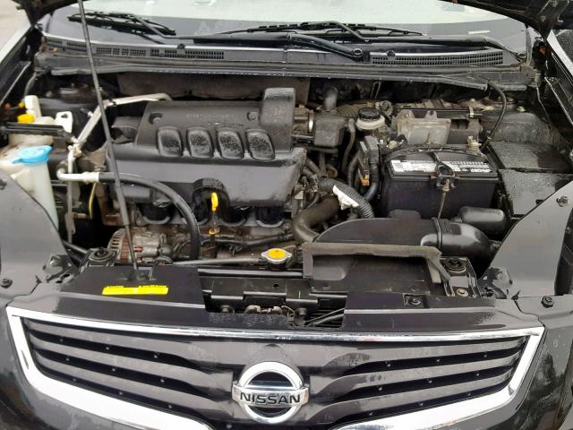 3N1AB6AP4AL615333 - 2010 NISSAN SENTRA 2.0 BLACK photo 7