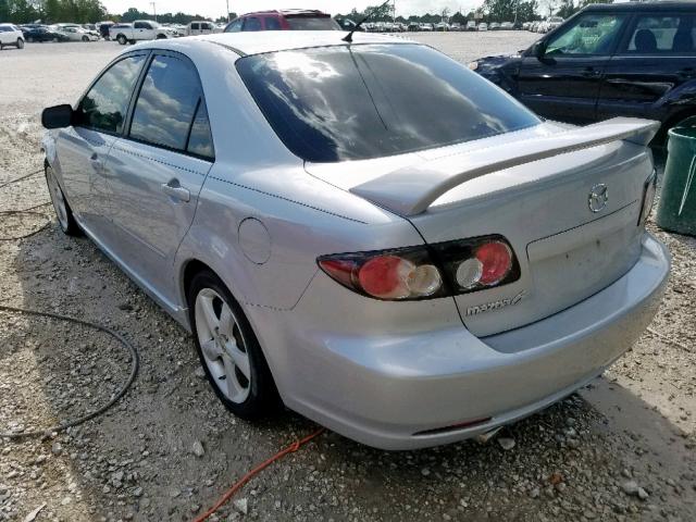 1YVHP80C365M26486 - 2006 MAZDA 6 I SILVER photo 3