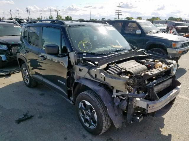 ZACCJBAB0HPE44877 - 2017 JEEP RENEGADE S Qara foto 1