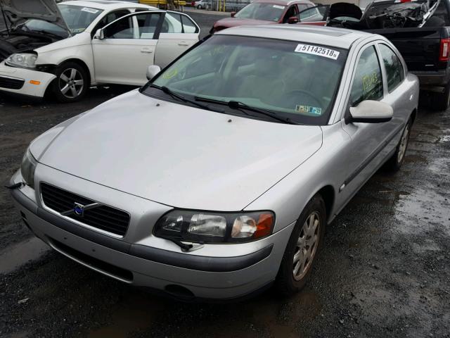 YV1RS61RX12044296 - 2001 VOLVO S60 SILVER photo 2